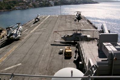 USS Kearsarge LHD-3 - Amphibious Assault Ship - HMM-266 - Rijeka, Croatia - 2001