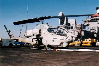 USS Kearsarge LHD-3 - Amphibious Assault Ship - AH-1 Cobra of HMM-266 - Rijeka, Croatia - 2001