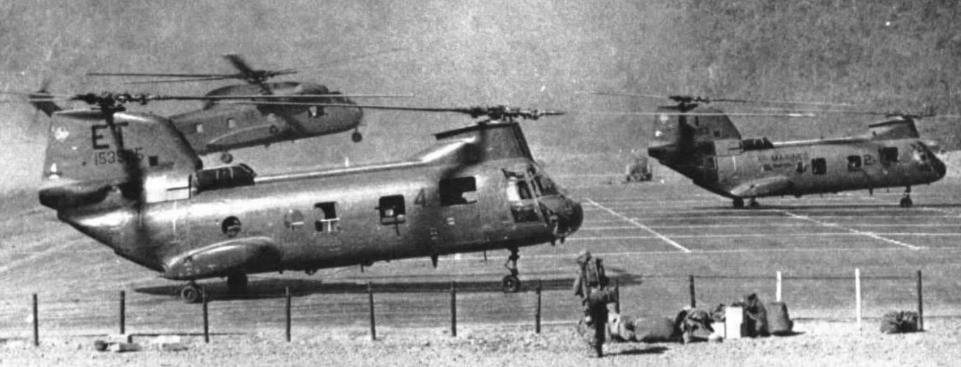 hmm-262 flying tigers ch-46a sea knight marine medium helicopter squadron usmc vietnam war 1969 18