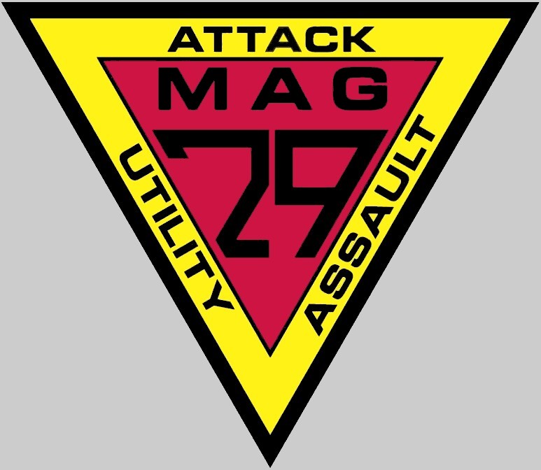 marine aircraft group mag-29 insignia crest patch badge usmc