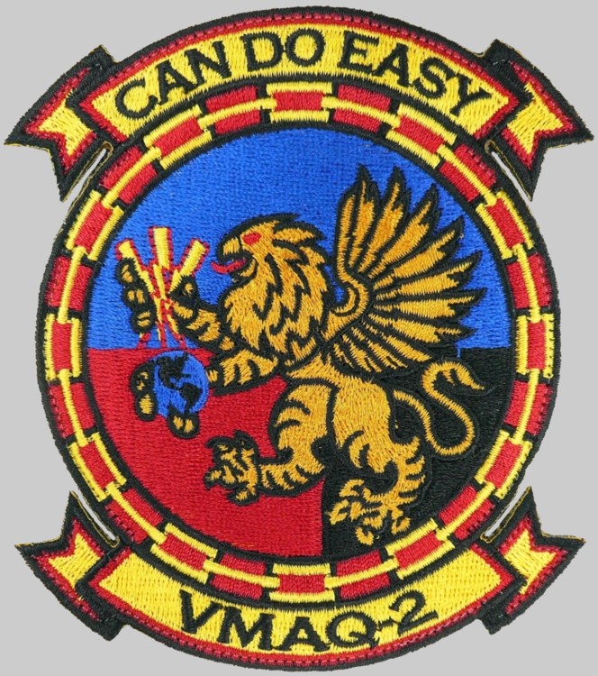 vmaq-2 panthers insignia crest patch badge marine tactical electronic warfare squadron usmc 04