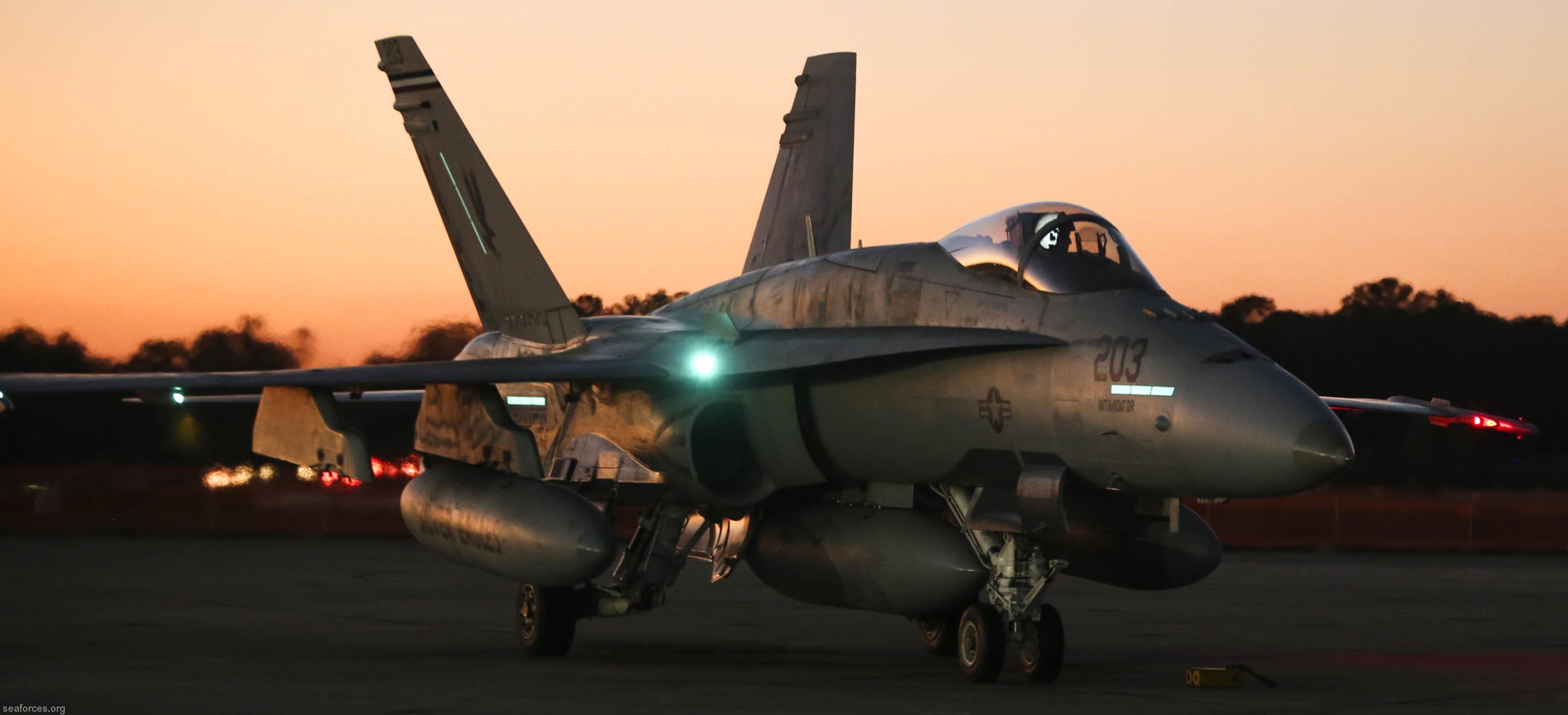 vmfa-115 silver eagles marine fighter attack squadron f/a-18a+ hornet 126