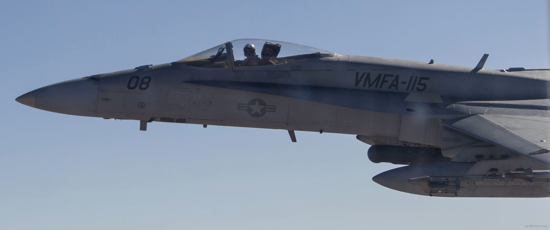 vmfa-115 silver eagles marine fighter attack squadron f/a-18a+ hornet 94