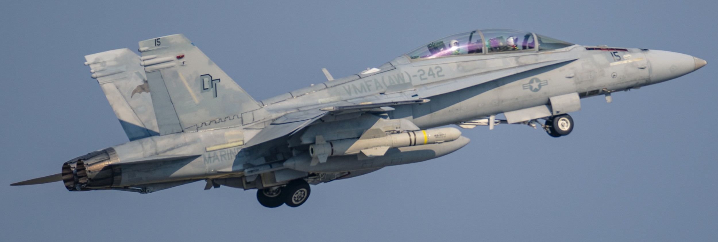 vmfa(aw)-242 bats marine all-weather fighter attack squadron usmc f/a-18d hornet 111