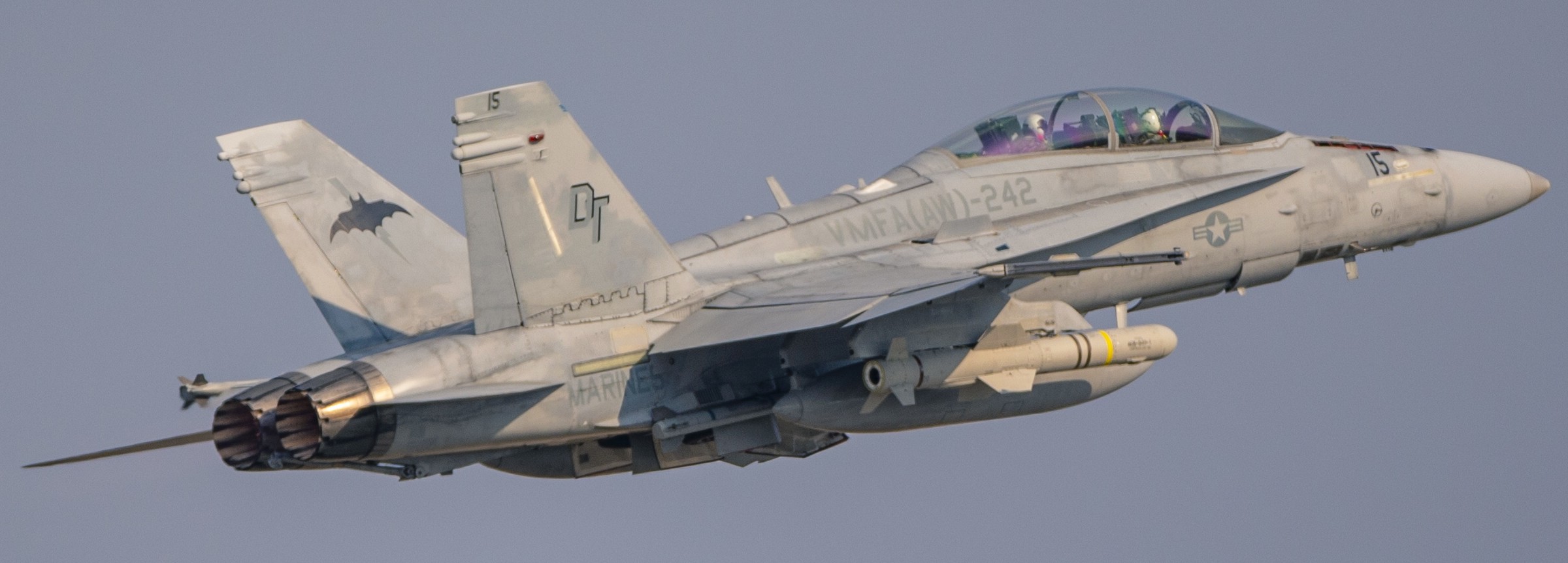 vmfa(aw)-242 bats marine all-weather fighter attack squadron usmc f/a-18d hornet 112