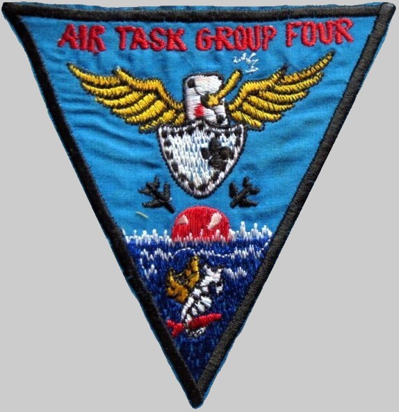 atg-4 insignia crest patch badge air task group us navy 02x