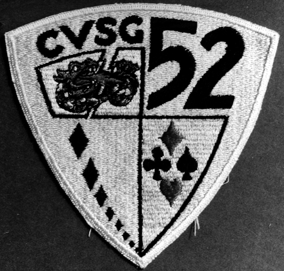 antisubmarine carrier air group cvsg 52 insignia crest patch badge us navy 03p