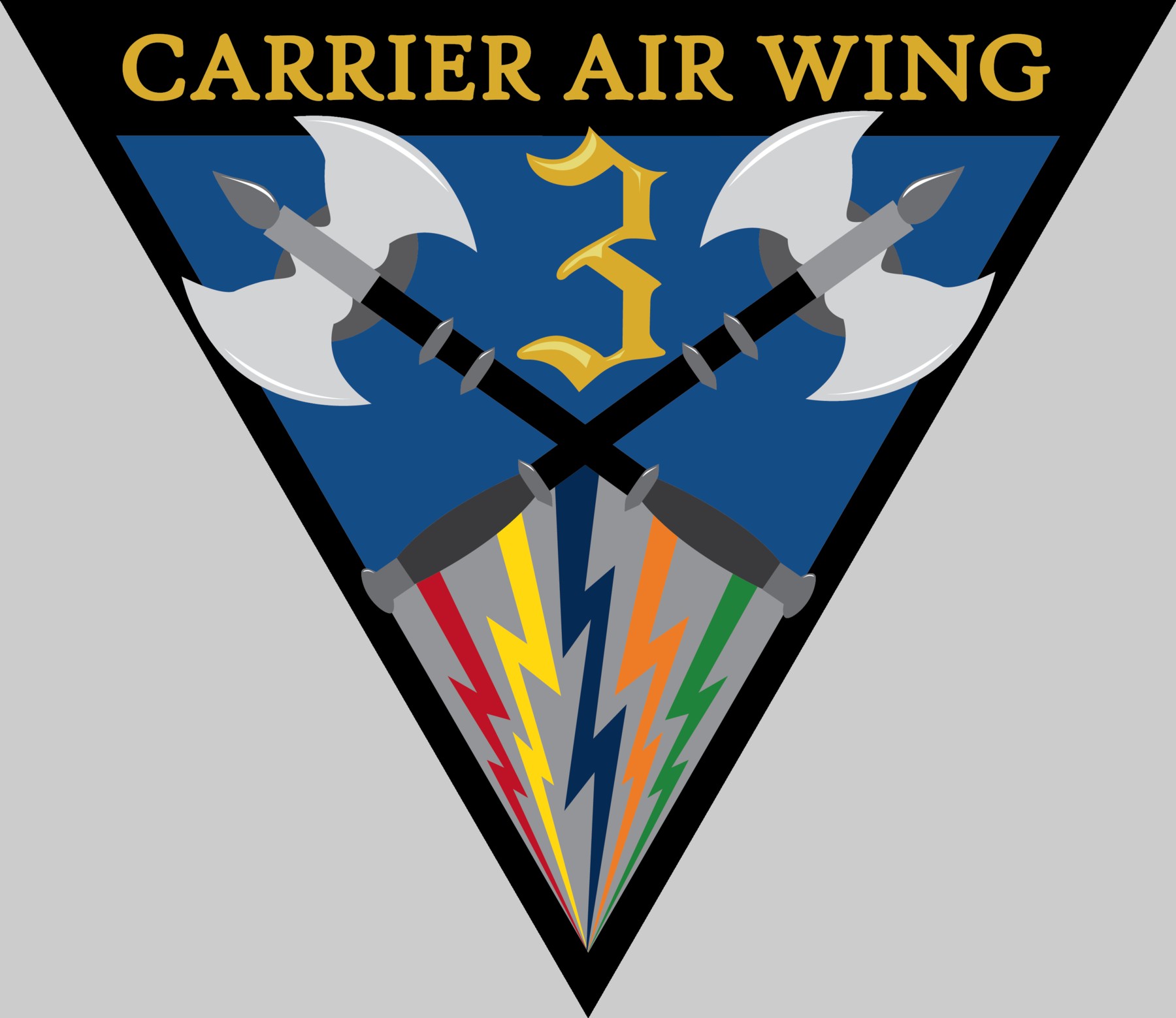 cvw-3 insignia crest patch badge carrier air wing group us navy 02x