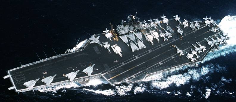 CVW-17 carrier air wing seventeen aboard USS Saratoga CV-60