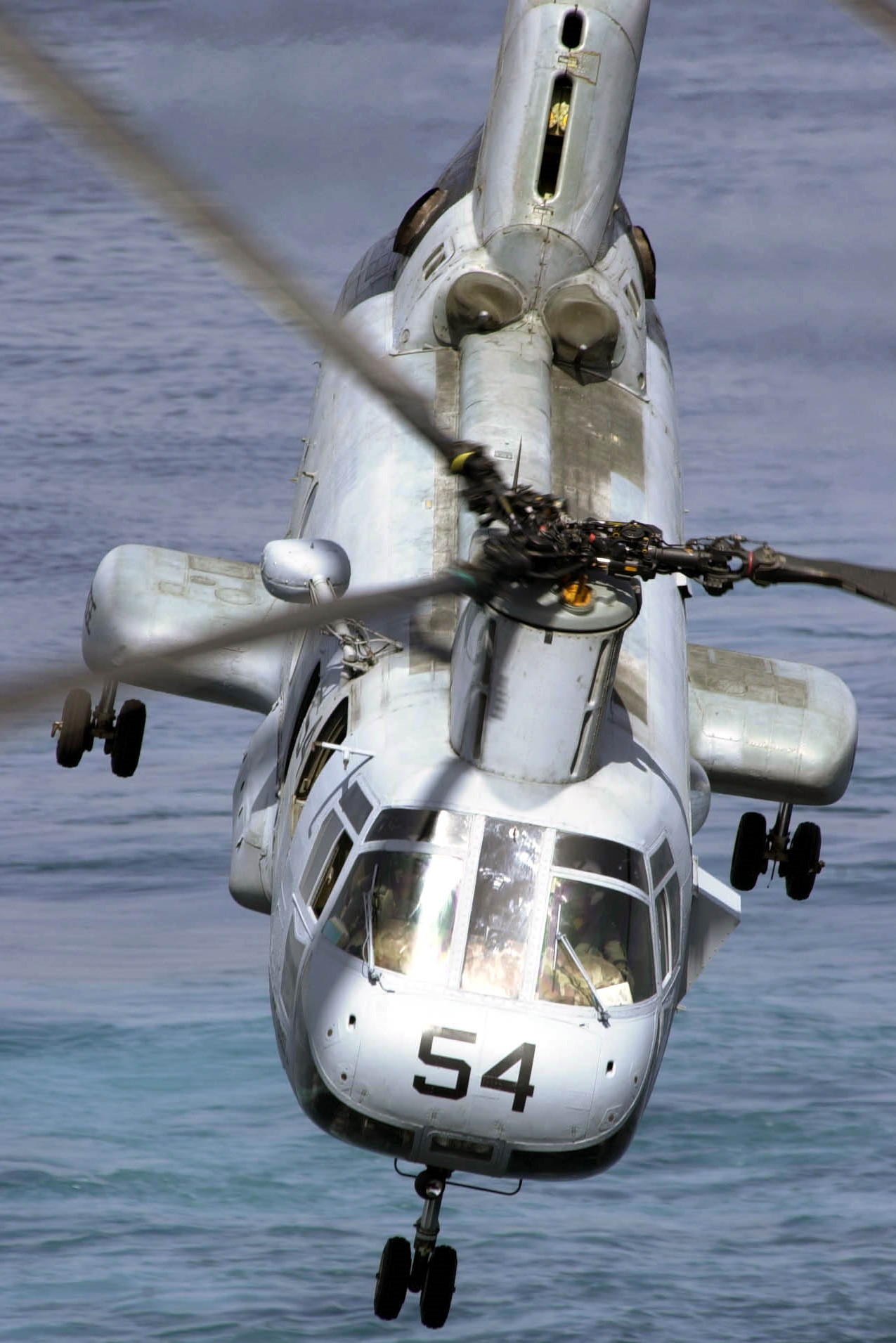 hc-11 gunbearers helicopter combat support squadron navy ch-46 sea knight 50