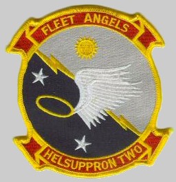 hc-2 fleet angels insignia crest patch badge us navy squadron 07 helicopter combat support squadron