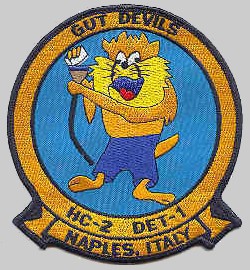 hc-2 fleet angels insignia crest patch badge detachment naples 12