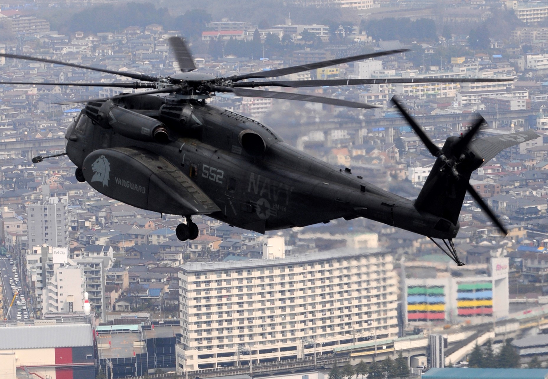 hm-14 vanguard helicopter mine countermeasures squadron navy mh-53e sea dragon 29 sendai japan