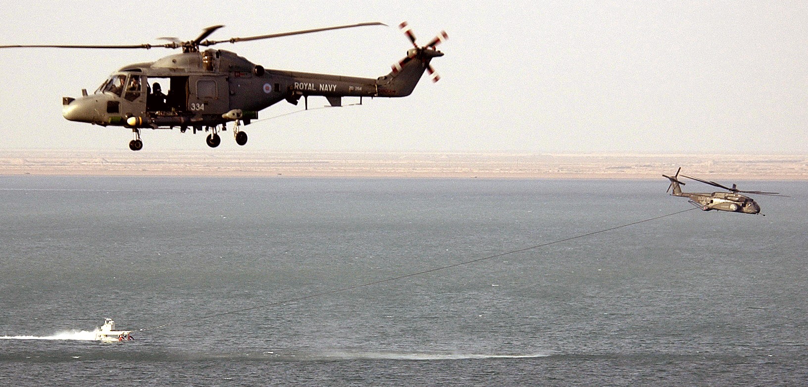 hm-14 vanguard helicopter mine countermeasures squadron navy mh-53e sea dragon 52 arabian gulf 2003