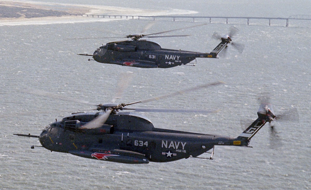 hm-16 seahawks helicopter mine countermeasures squadron navy rh-53d sea stallion sikorsky 06x
