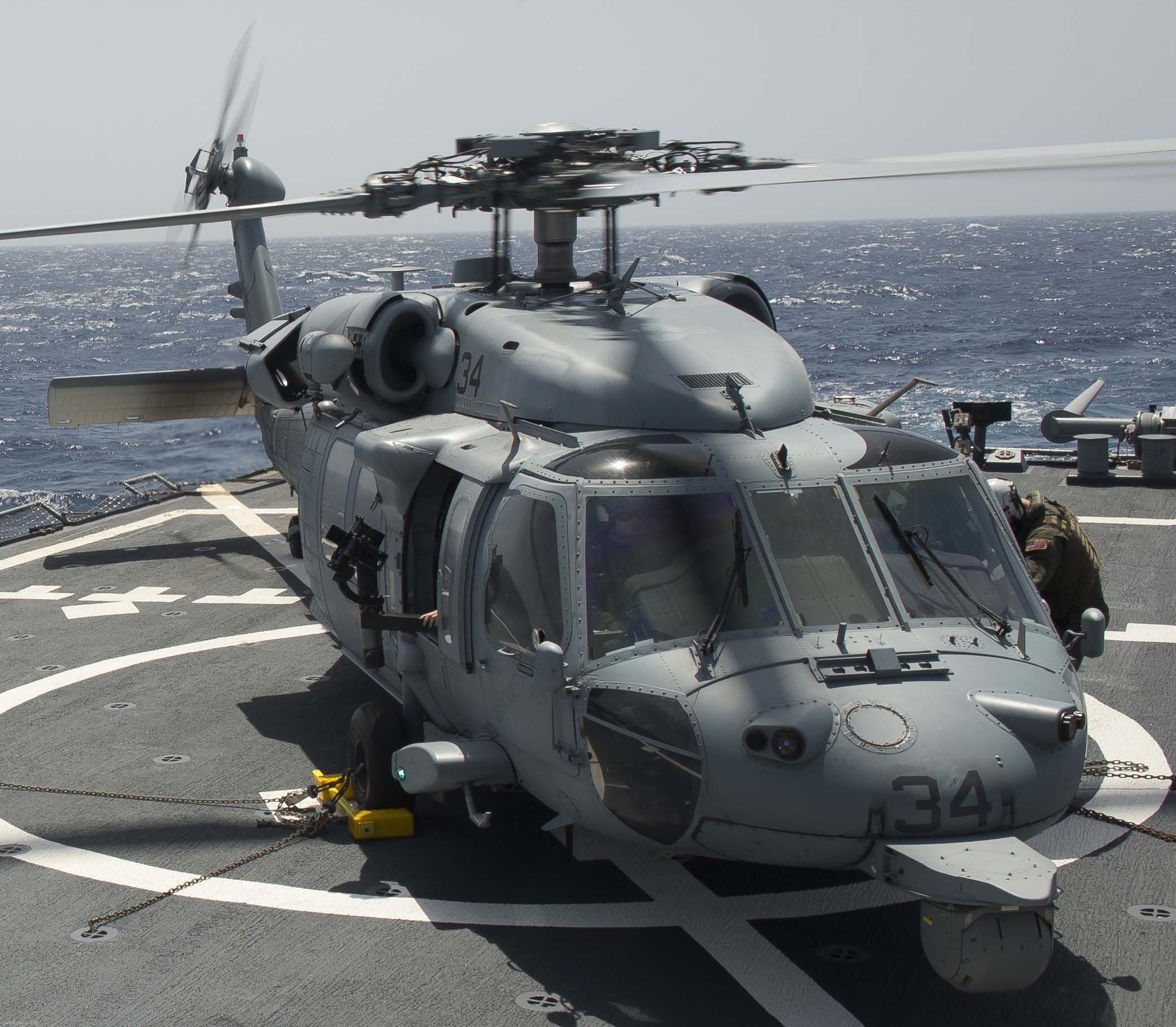 hsc-28 dragon whales helicopter sea combat squadron mh-60s seahawk us navy 69 uss porter ddg-78