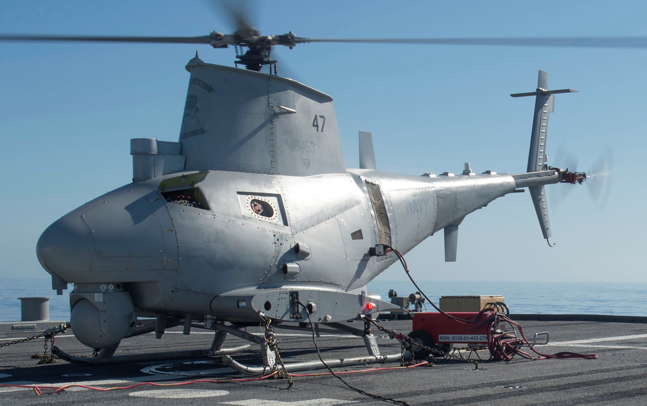 hsm-35 magicians helicopter maritime strike squadron us navy mq-8b fire scout uav 28