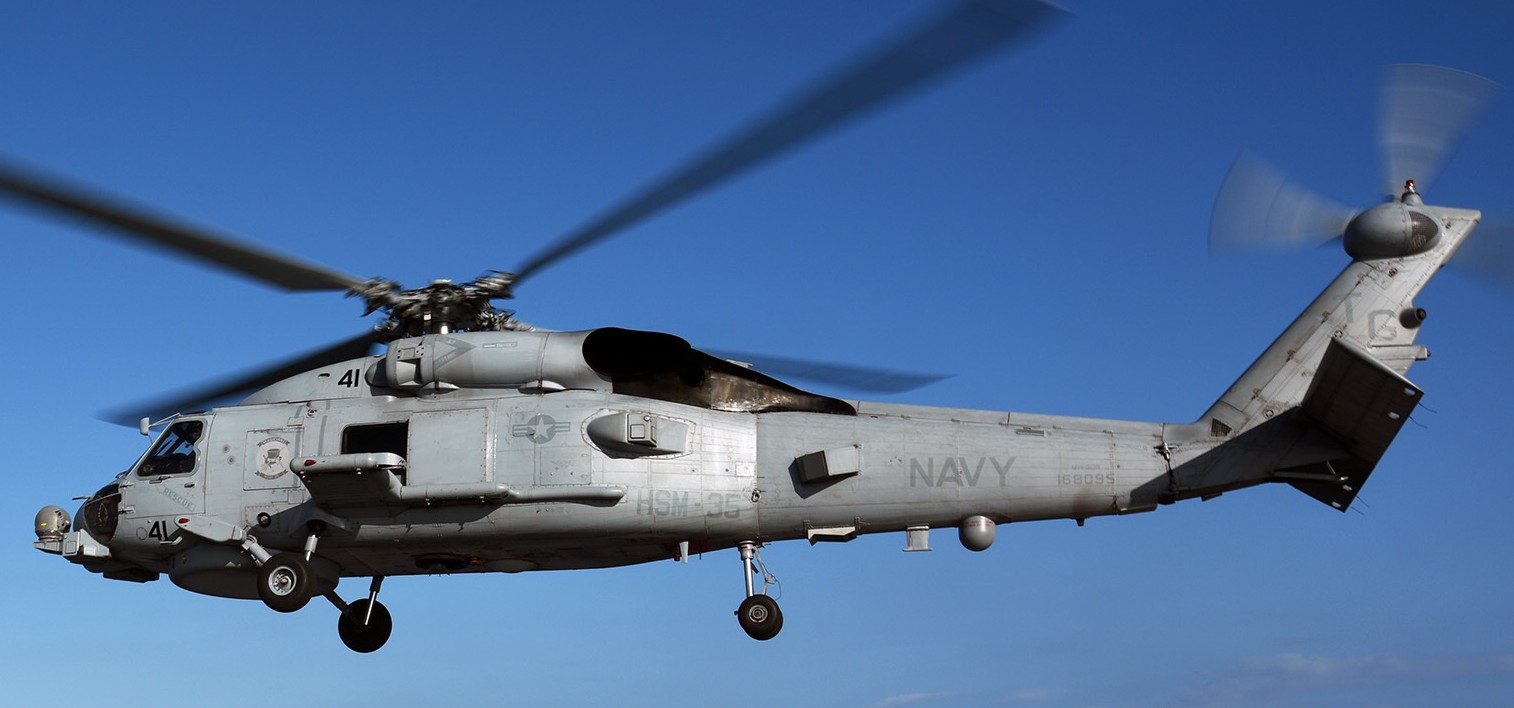 hsm-35 magicians helicopter maritime strike squadron us navy mh-60r seahawk uss san diego lpd-22 38