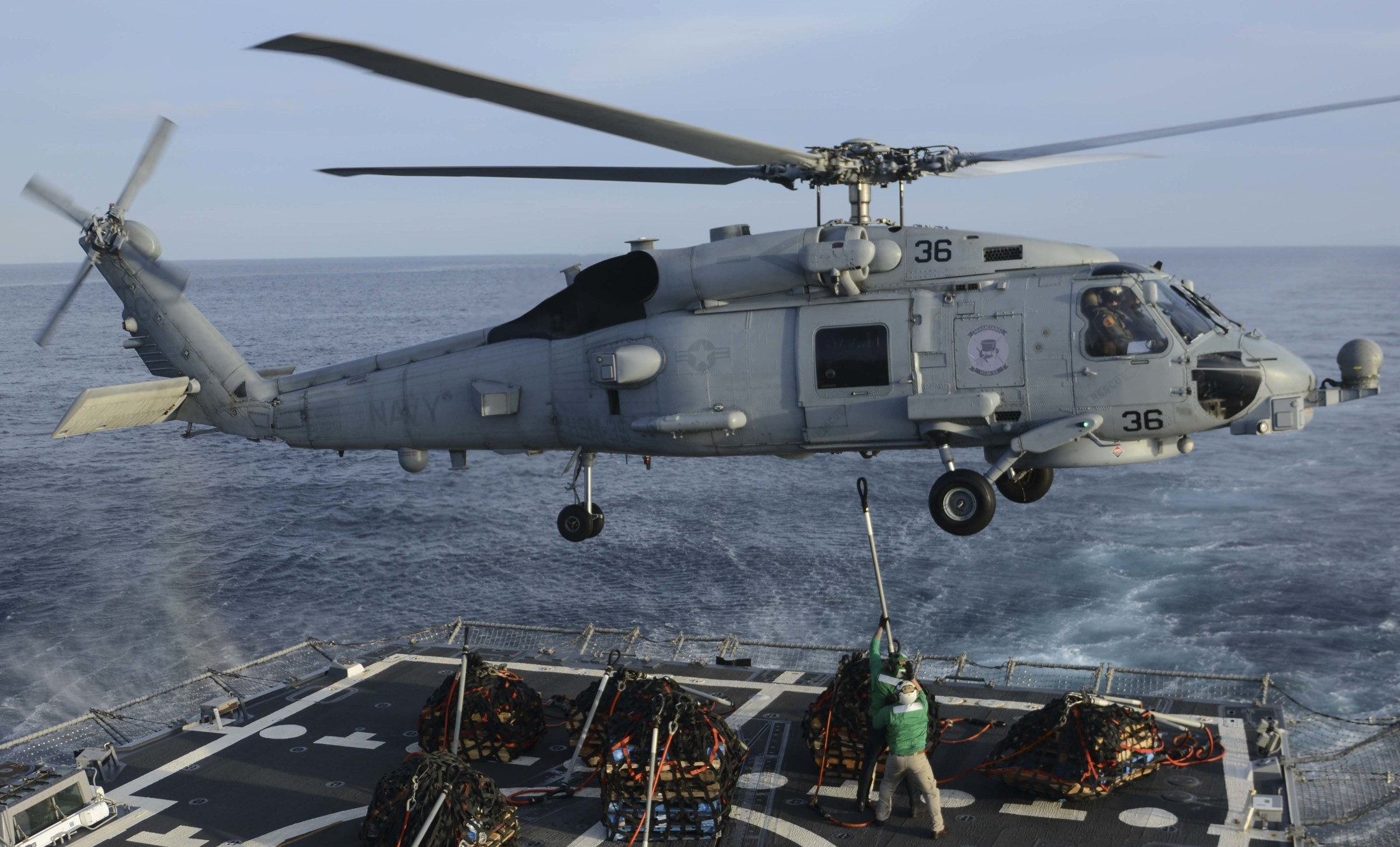 hsm-35 magicians helicopter maritime strike squadron us navy mh-60r seahawk 42