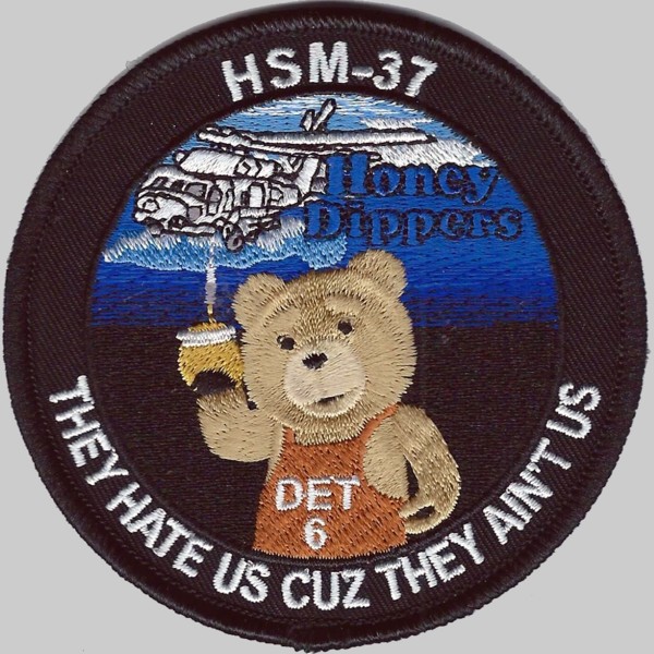 hsm-37 easyriders helicopter maritime strike squadron patch insignia crest badge 07