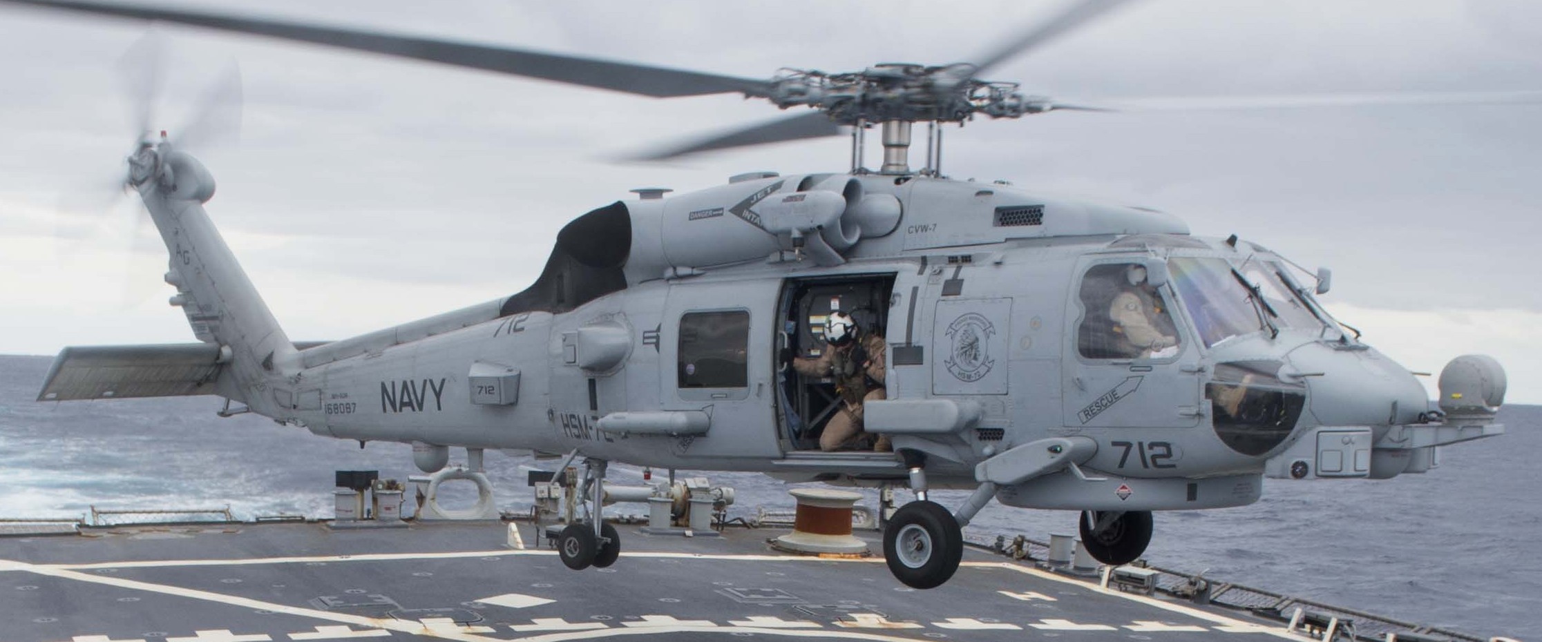 hsm-72 proud warriors helicopter maritime strike squadron mh-60r seahawk carrier air wing cvw-7 ddg-61 uss ramage 2015