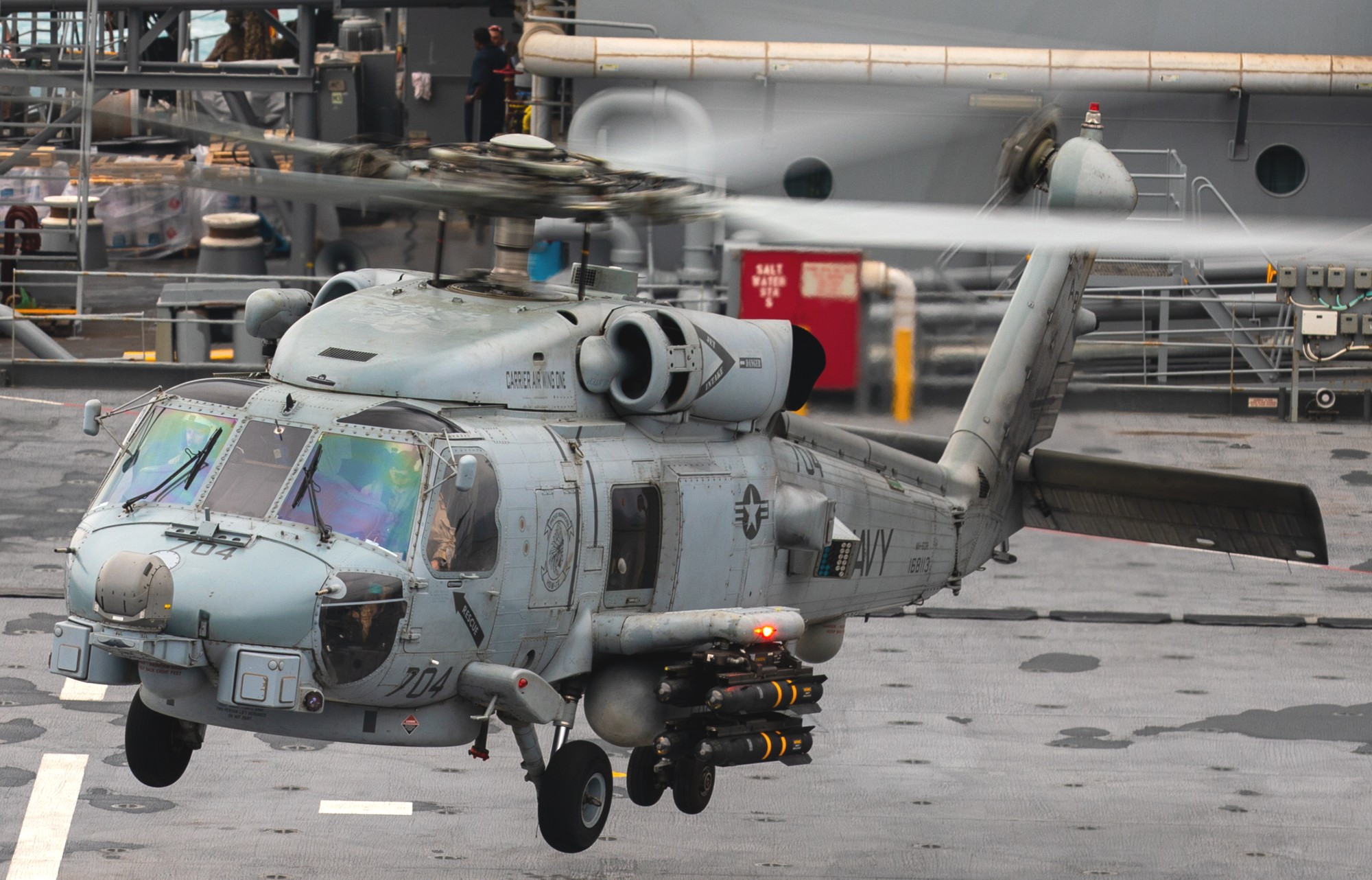 hsm-72 proud warriors helicopter maritime strike squadron mh-60r seahawk uss lewis b. puller esb-3