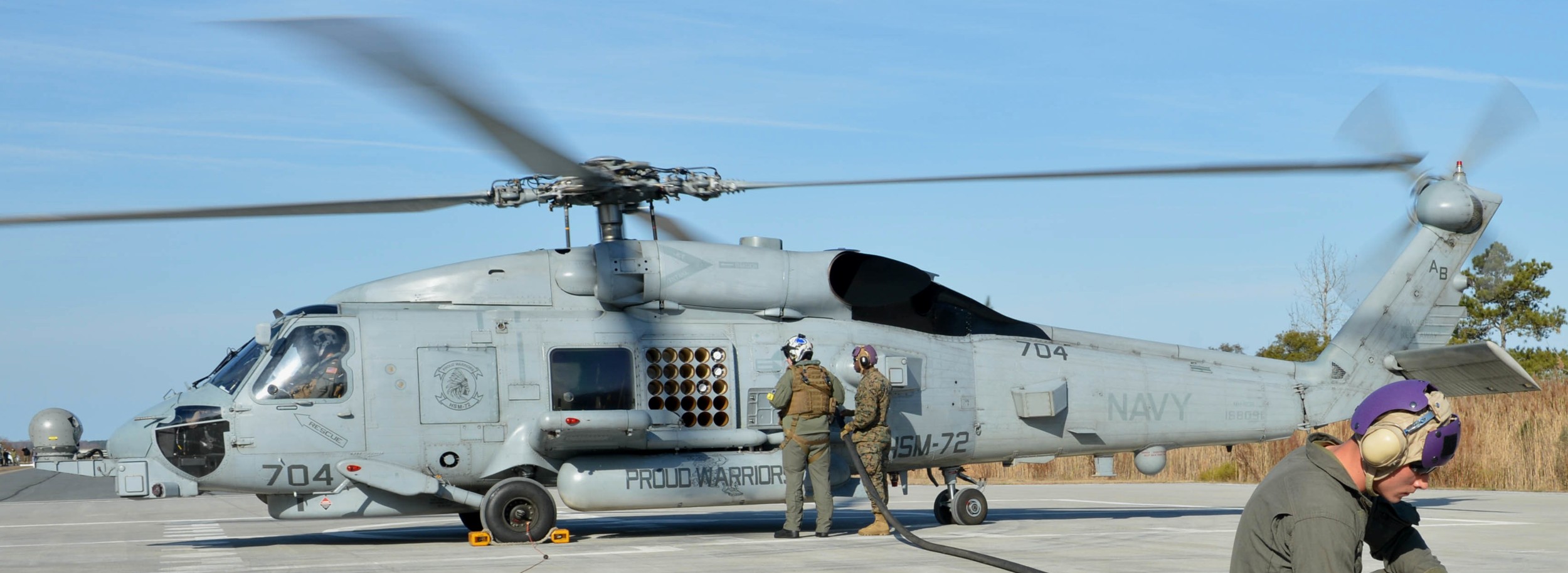 hsm-72 proud warriors helicopter maritime strike squadron mh-60r seahawk farp wallops island virginia 57