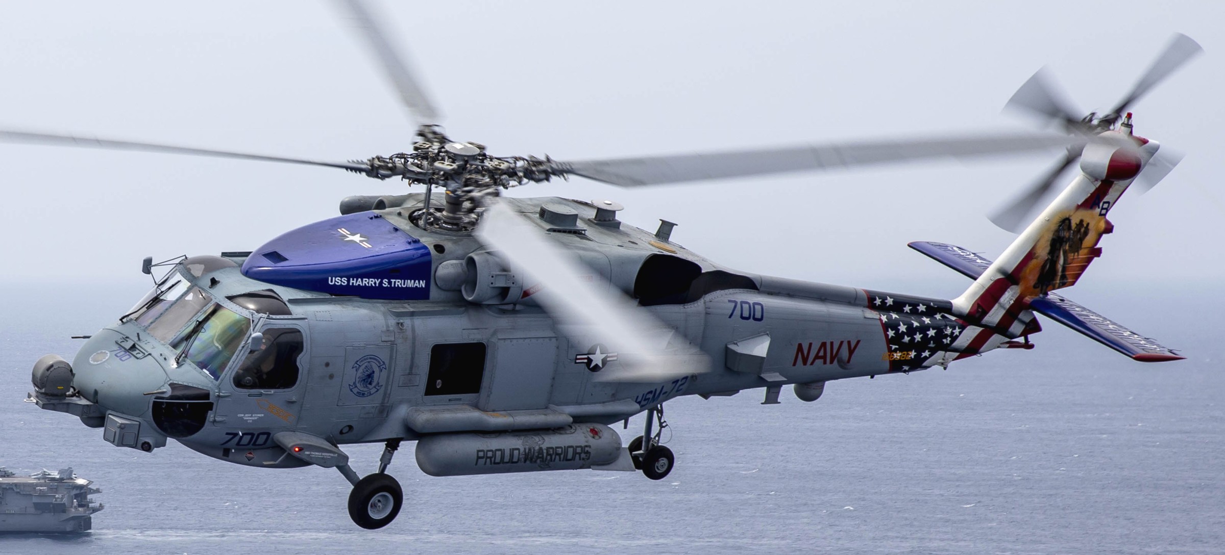 hsm-72 proud warriors helicopter maritime strike squadron us navy mh-60r seahawk 74