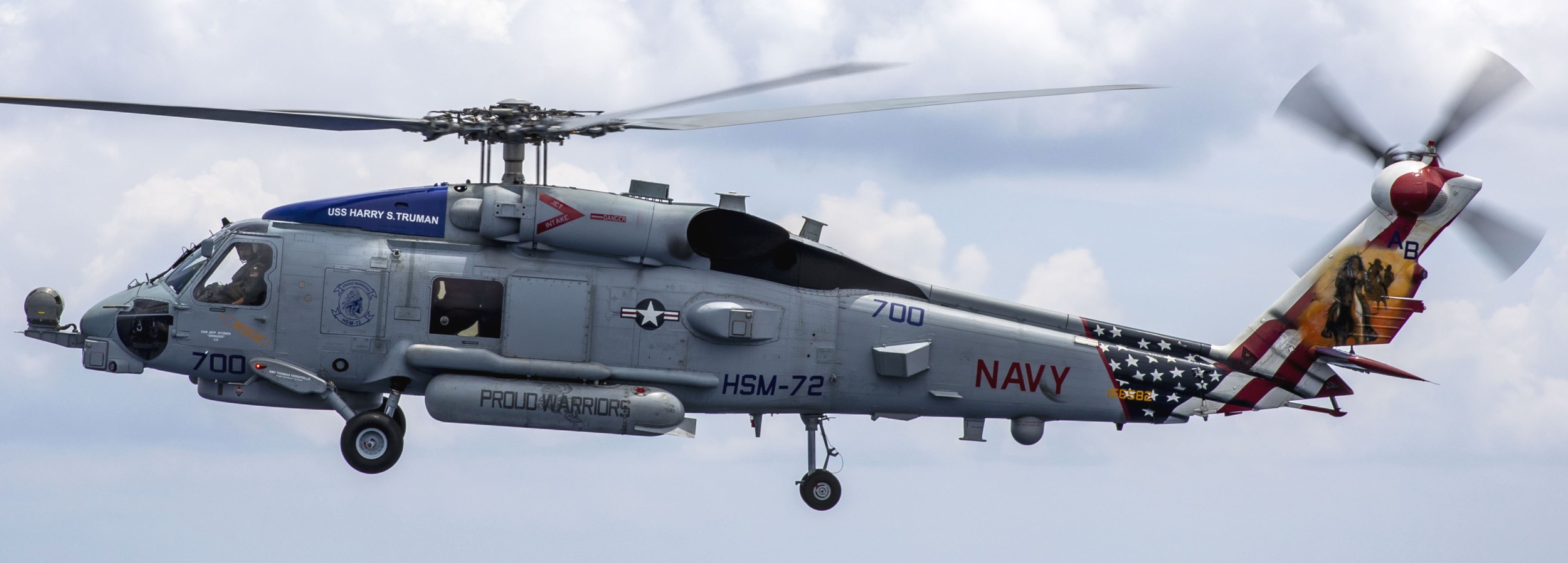 hsm-72 proud warriors helicopter maritime strike squadron us navy mh-60r seahawk special livery 2023 80
