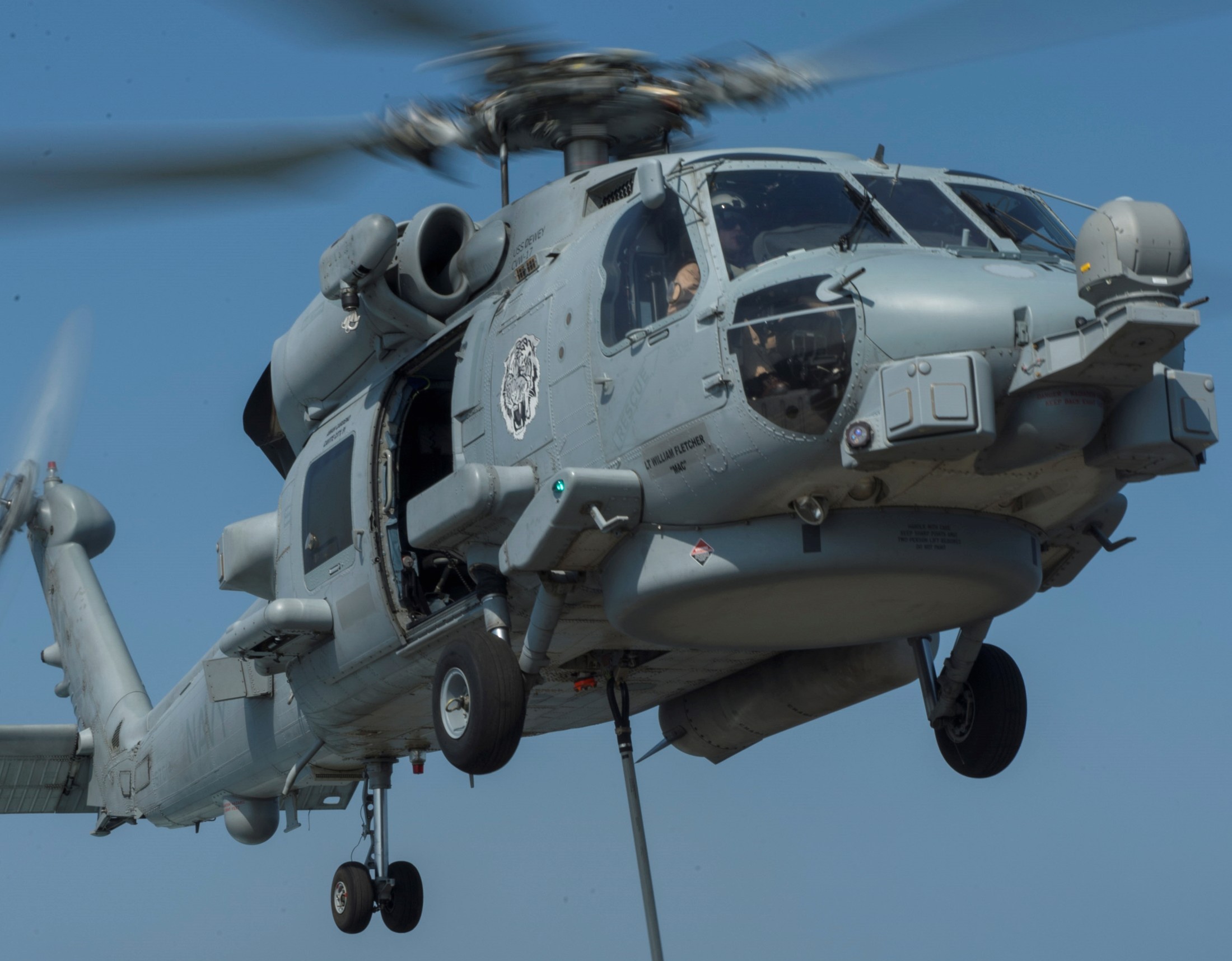 hsm-73 battlecats helicopter maritime strike squadron us navy mh-60r seahawk 2015 11 uss dewey ddg-105