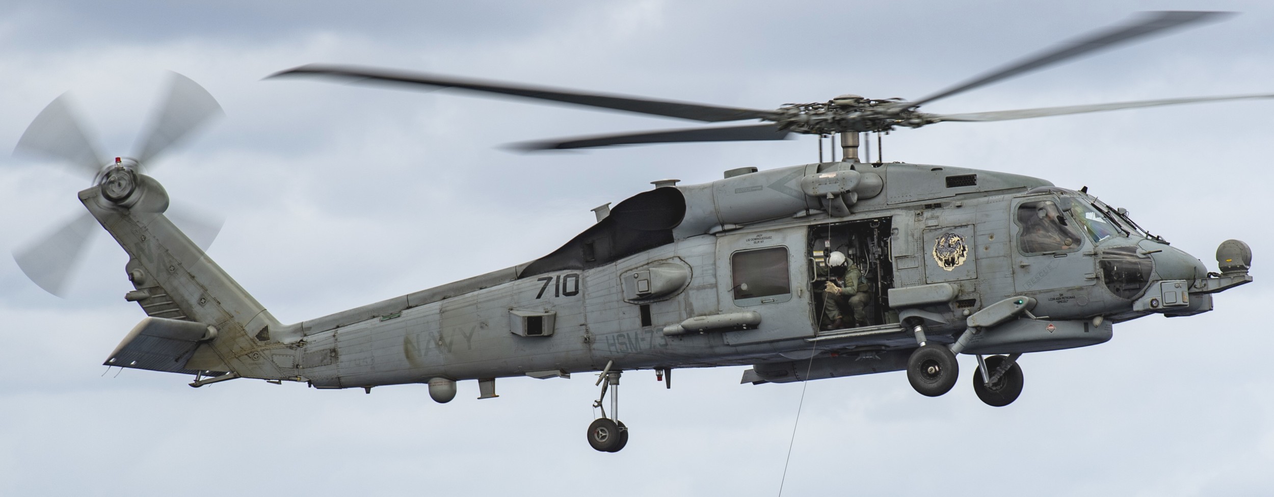 hsm-73 battlecats helicopter maritime strike squadron mh-60r seahawk cvw-17 cvn-68 uss nimitz 60