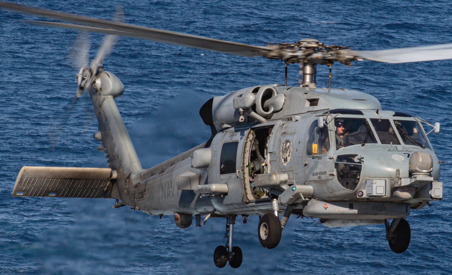 hsm-73 battlecats helicopter maritime strike squadron mh-60r seahawk cvw-17 cvn-68 uss nimitz 100