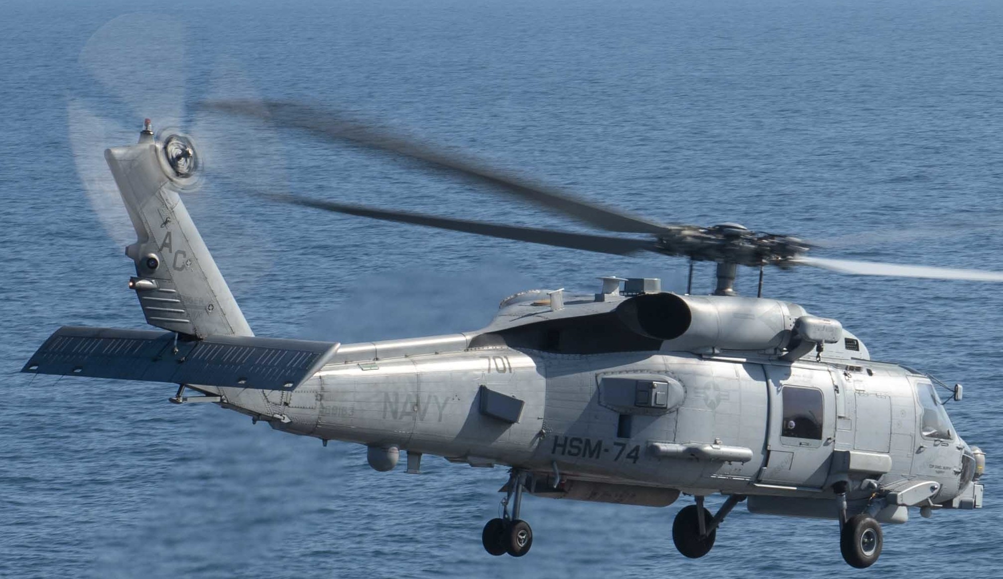 hsm-74 swamp foxes helicopter maritime strike squadron mh-60r seahawk cvw-3 cvn-69 uss dwight d. eisenhower 52