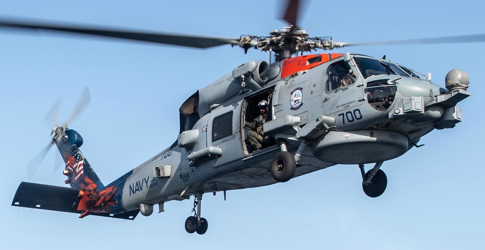 hsm-74 swamp foxes helicopter maritime strike squadron mh-60r seahawk nas jacksonville florida cvw cvn 96x