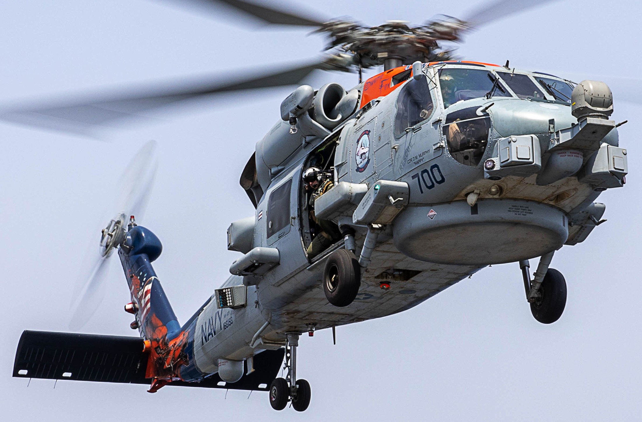 hsm-74 swamp foxes helicopter maritime strike squadron mh-60r seahawk lhd-5 uss bataan 102