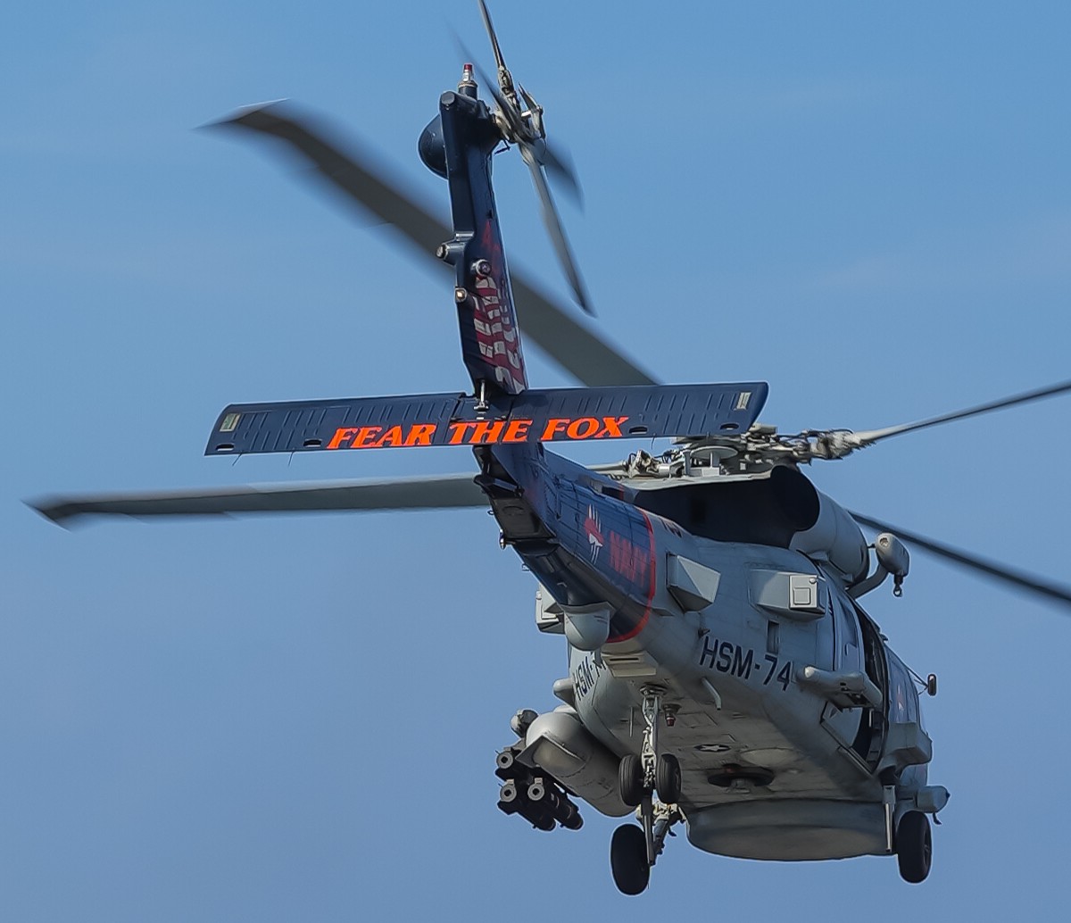 hsm-74 swamp foxes helicopter maritime strike squadron mh-60r seahawk cvw-3 cvn-69 uss dwight d. eisenhower 121