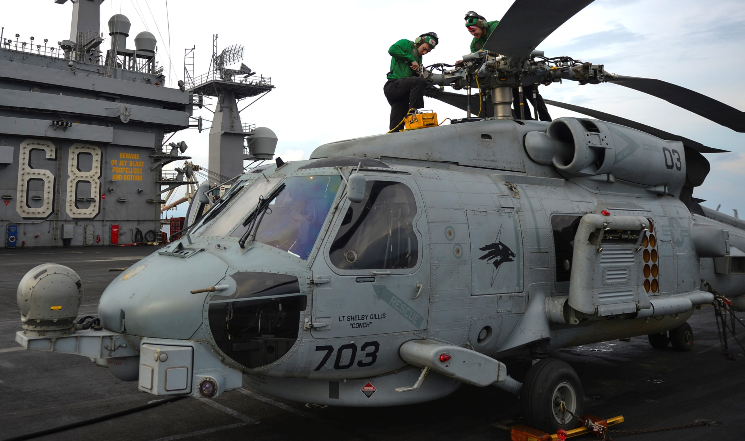 hsm-75 wolf pack helicopter maritime strike squadron mh-60r seahawk cvw-11 cvn-68 uss nimitz 02