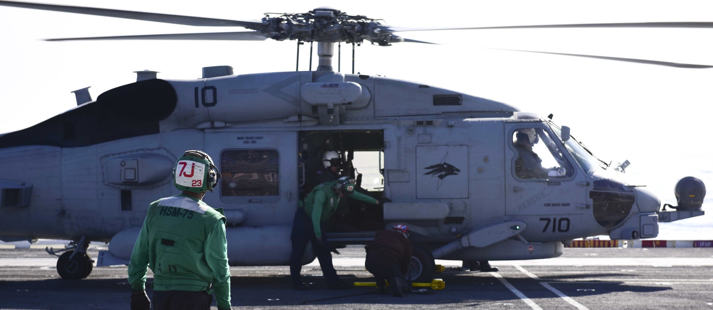 hsm-75 wolf pack helicopter maritime strike squadron mh-60r seahawk cvw-11 cvn-68 uss nimitz 2016 47