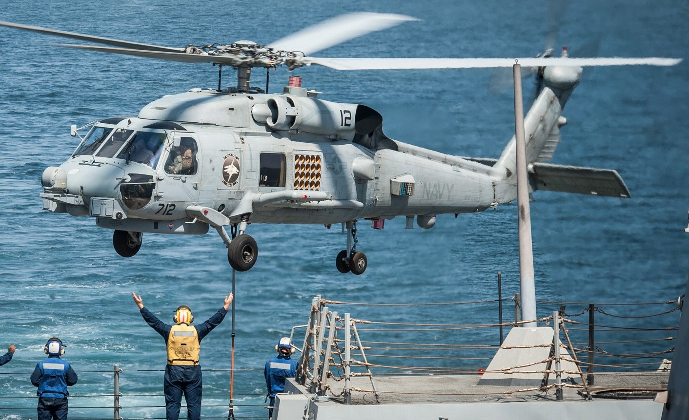hsm-75 wolf pack helicopter maritime strike squadron mh-60r seahawk ddg-106 uss stockdale 69