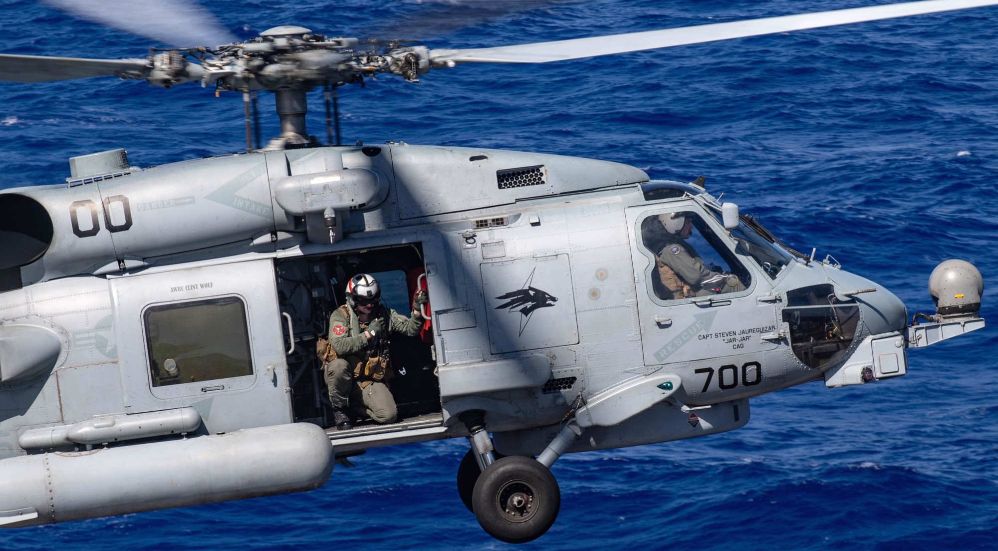 hsm-75 wolf pack helicopter maritime strike squadron mh-60r seahawk cvw-11 cvn-71 uss theodore roosevelt 70