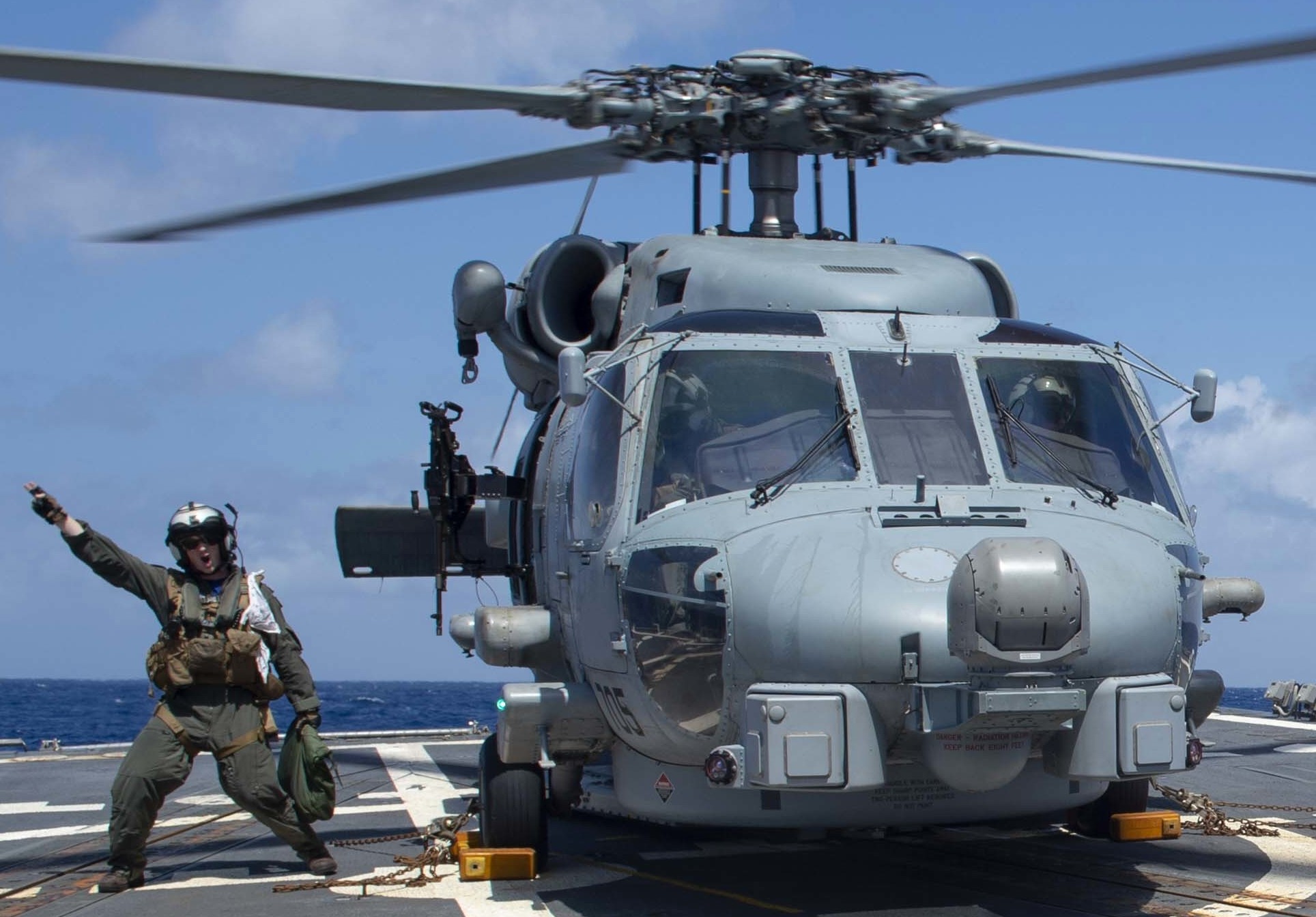 hsm-75 wolf pack helicopter maritime strike squadron mh-60r seahawk ddg-100 uss kidd 78