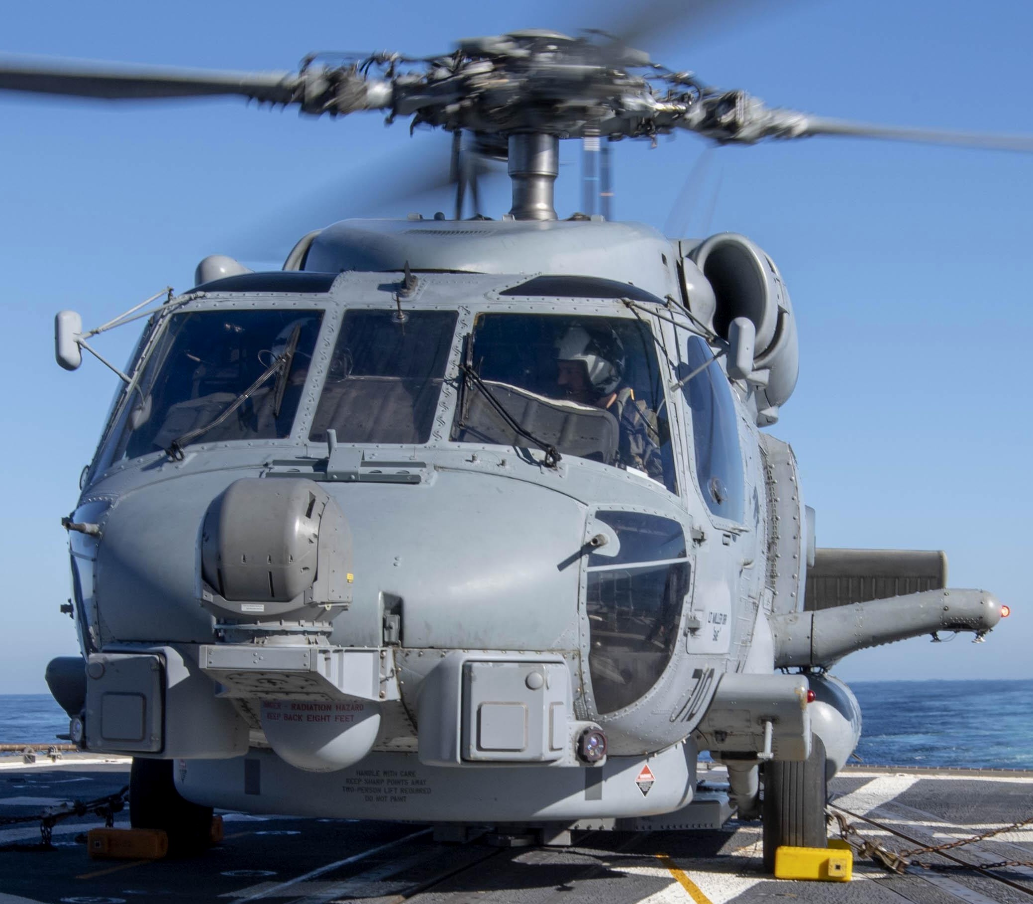 hsm-75 wolf pack helicopter maritime strike squadron mh-60r seahawk cg-52 uss bunker hill 84