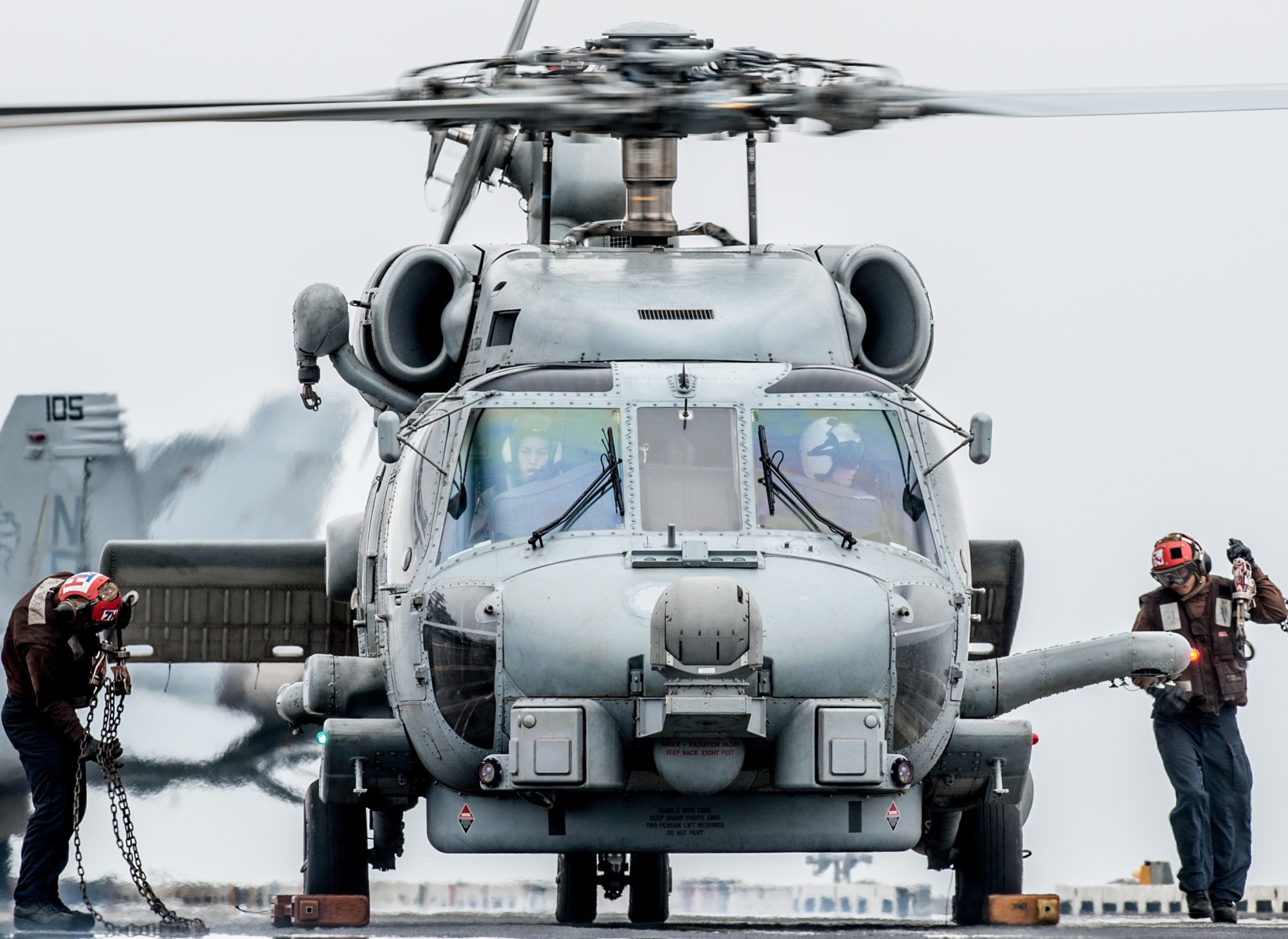 hsm-77 saberhawks helicopter maritime strike squadron mh-60r seahawk 55