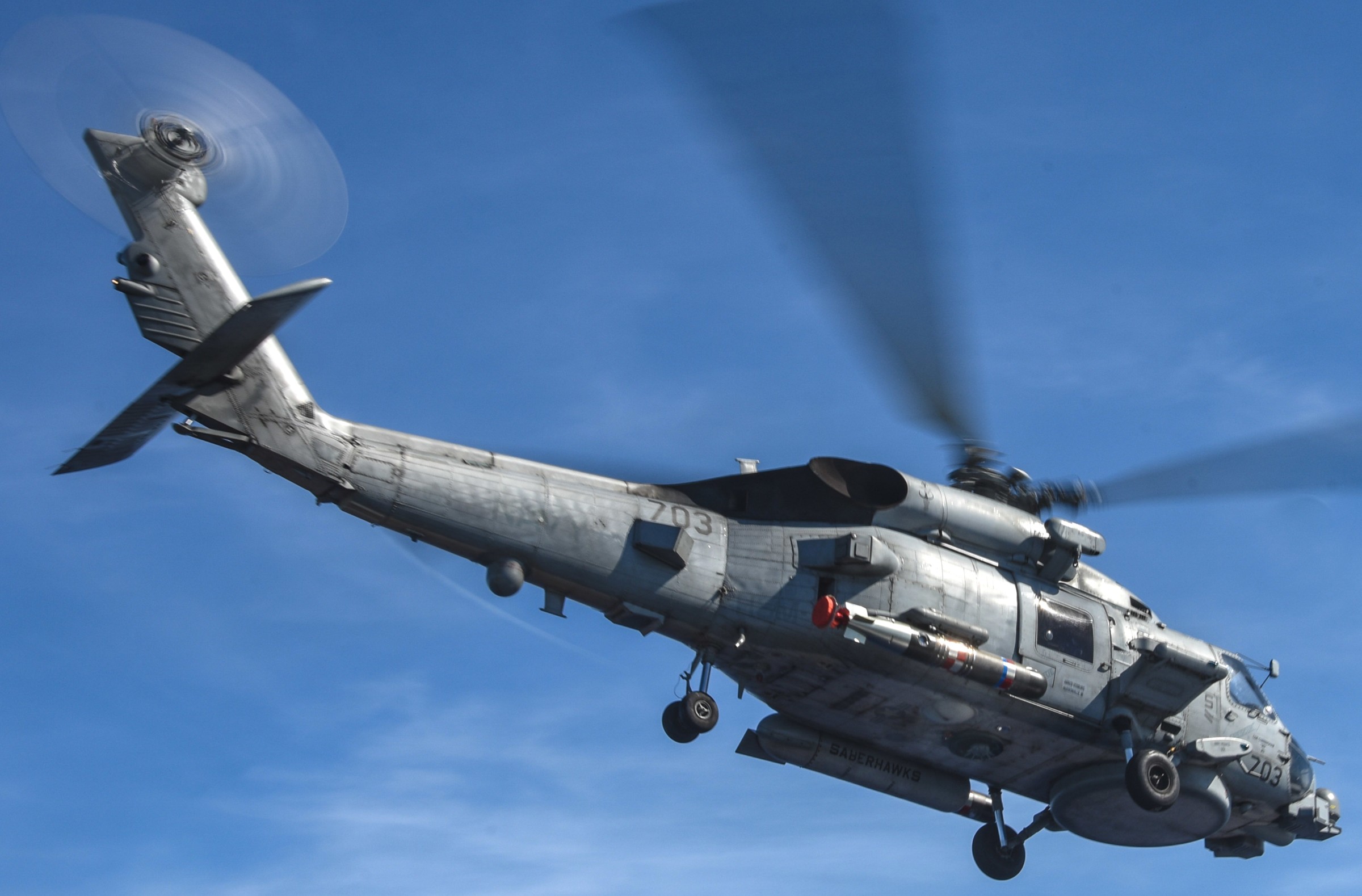 hsm-77 saberhawks helicopter maritime strike squadron mh-60r seahawk cvw-5 cvn-76 uss ronald reagan 56