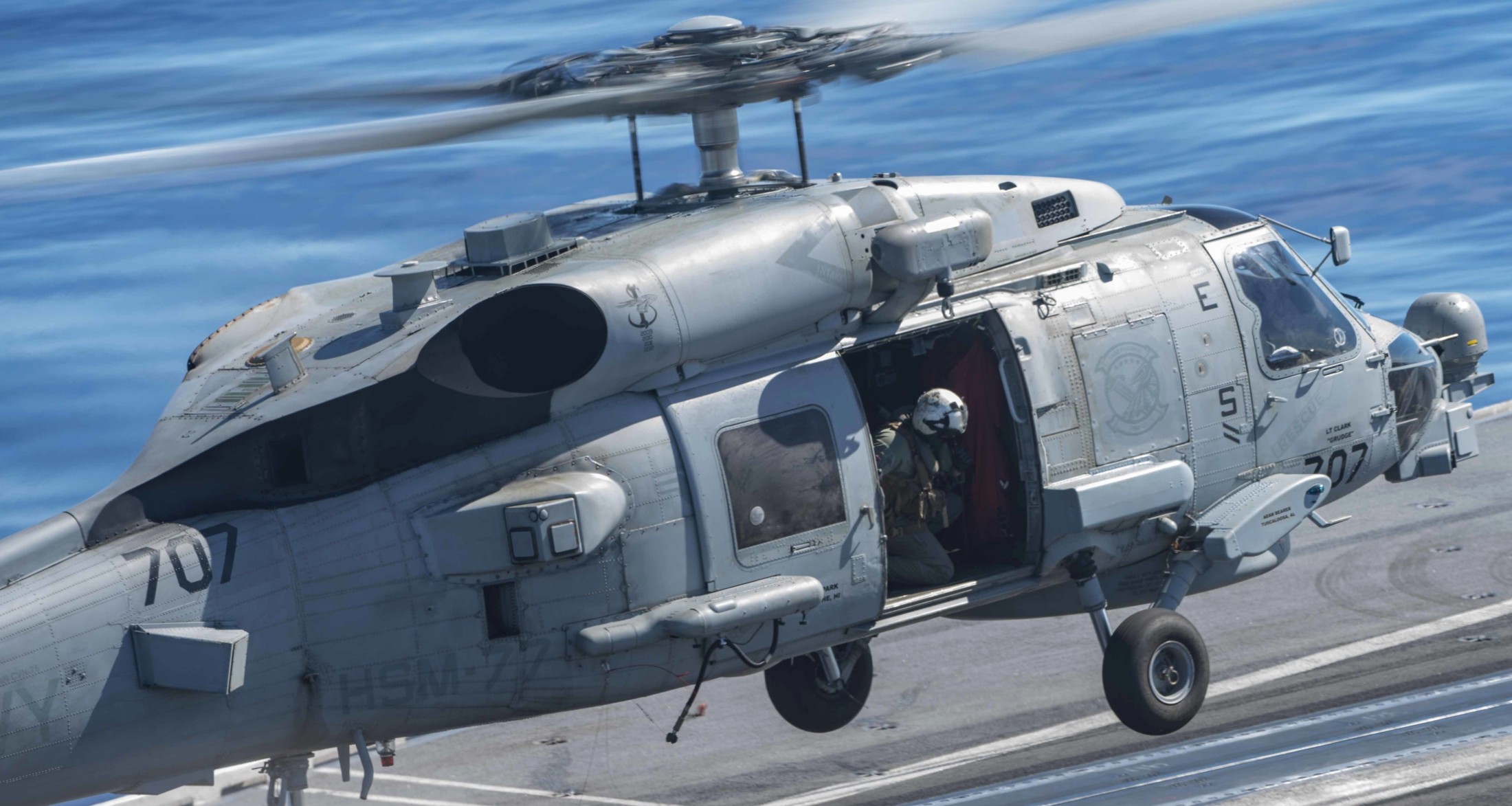 hsm-77 saberhawks helicopter maritime strike squadron mh-60r seahawk cvw-5 cvn-76 uss ronald reagan 57
