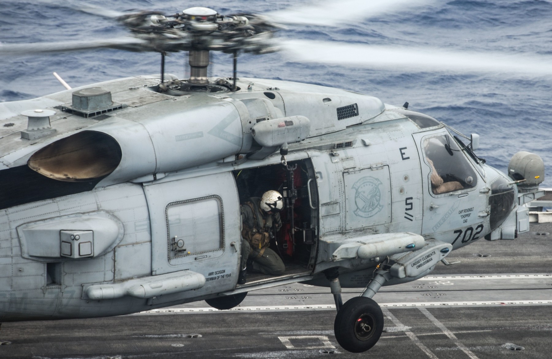 hsm-77 saberhawks helicopter maritime strike squadron mh-60r seahawk cvw-5 cvn-76 uss ronald reagan 63