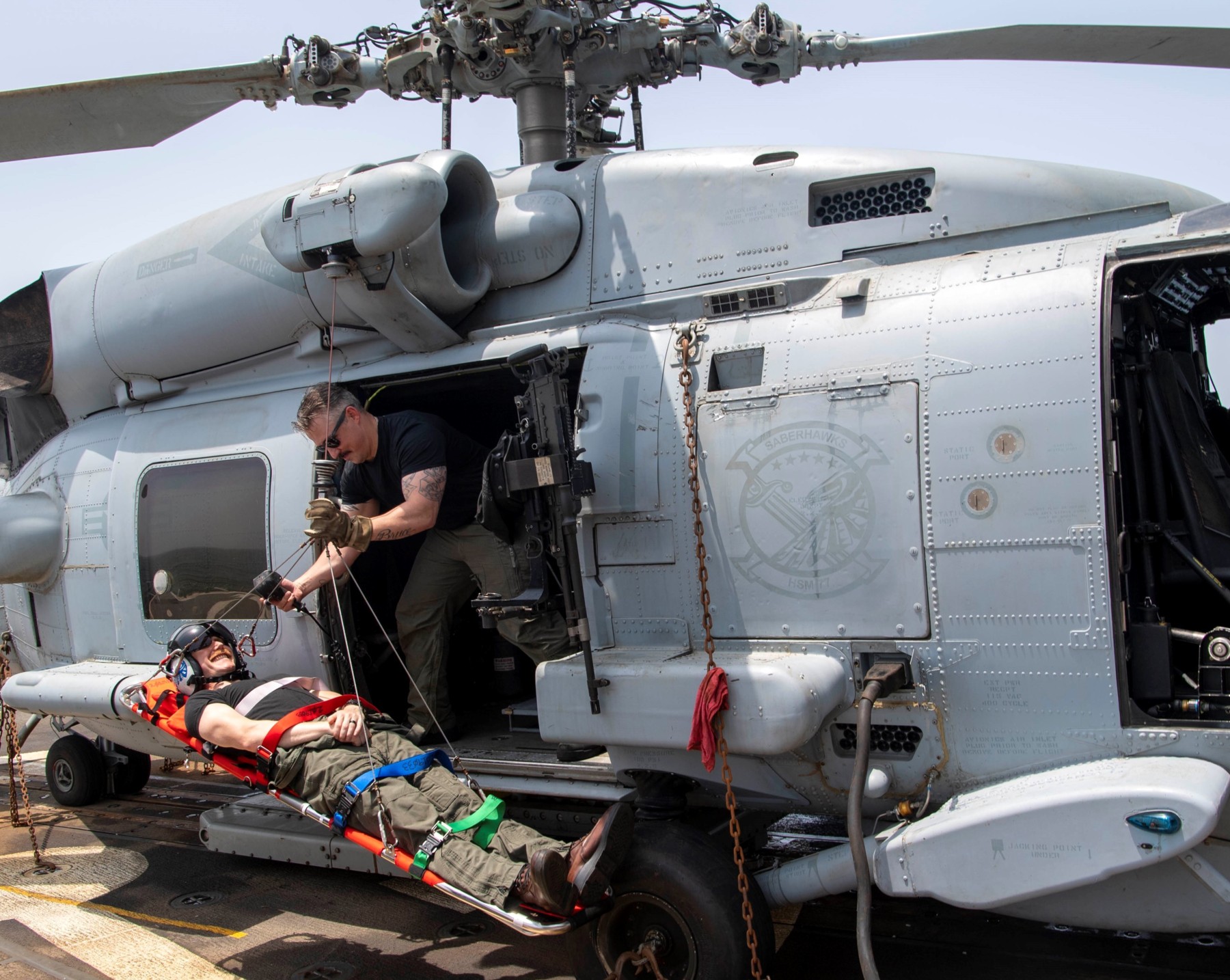 hsm-77 saberhawks helicopter maritime strike squadron mh-60r seahawk cg-67 uss shiloh 2021 87