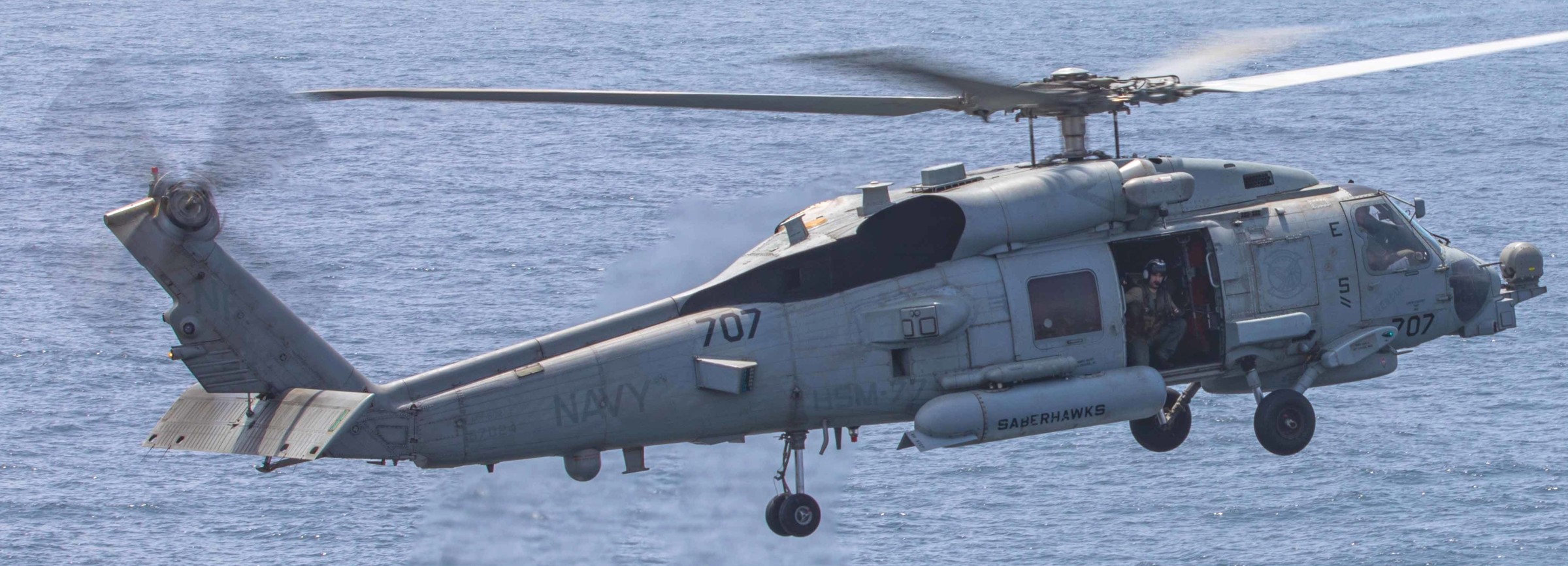 hsm-77 saberhawks helicopter maritime strike squadron mh-60r seahawk cvw-5 cvn-76 uss ronald reagan 89