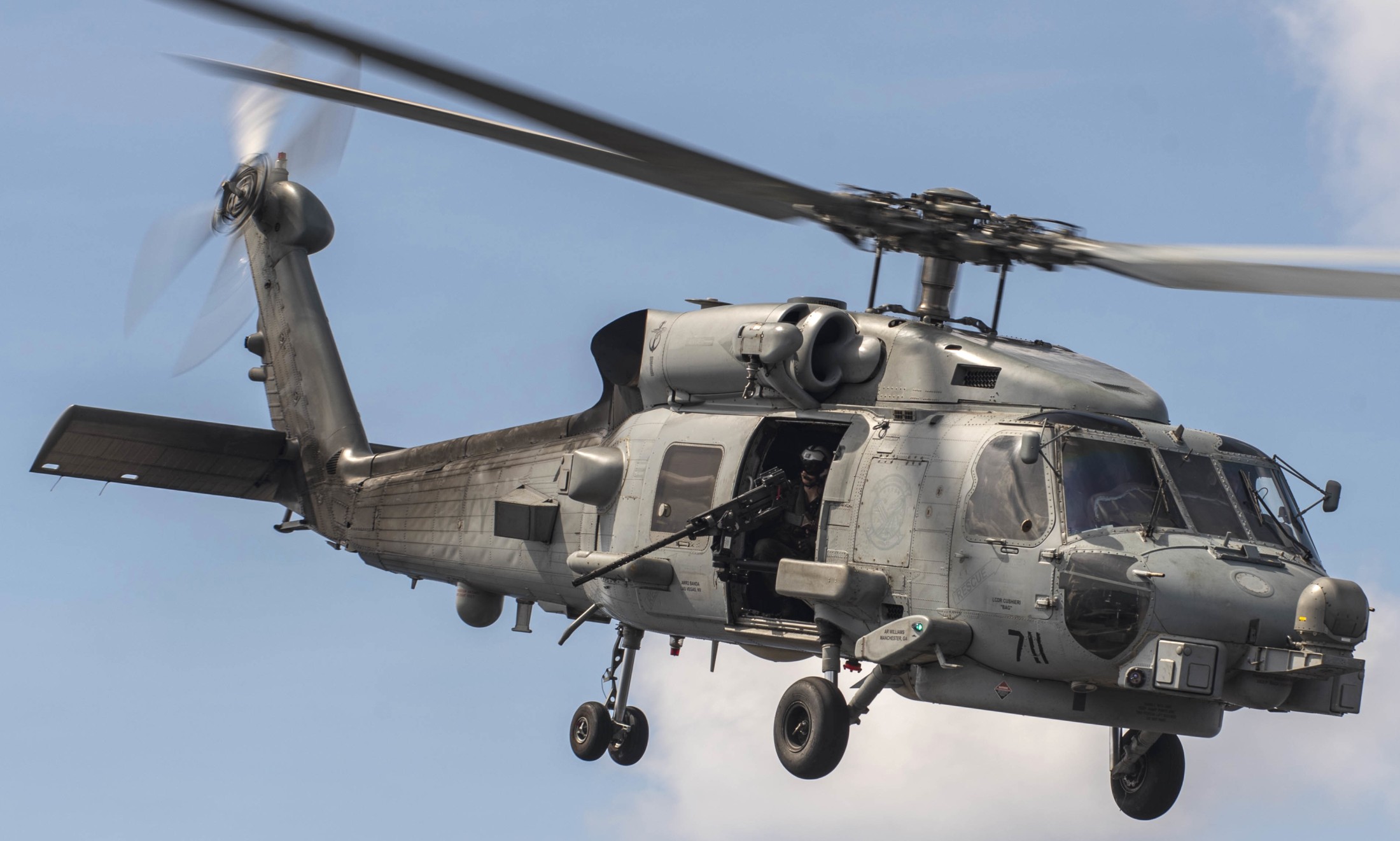 hsm-77 saberhawks helicopter maritime strike squadron mh-60r seahawk cvw-5 cvn-76 uss ronald reagan 95