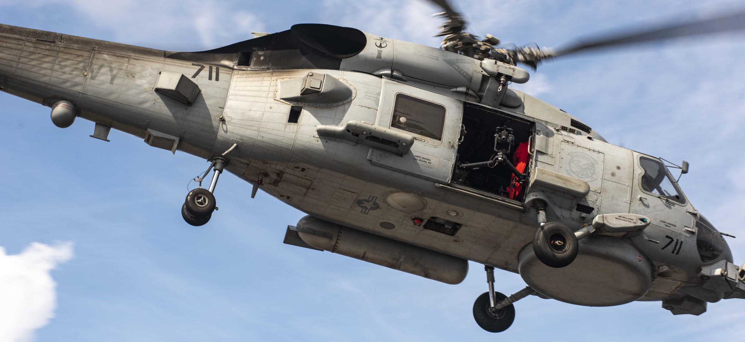 hsm-77 saberhawks helicopter maritime strike squadron mh-60r seahawk cvw-5 cvn-76 uss ronald reagan 2021 96